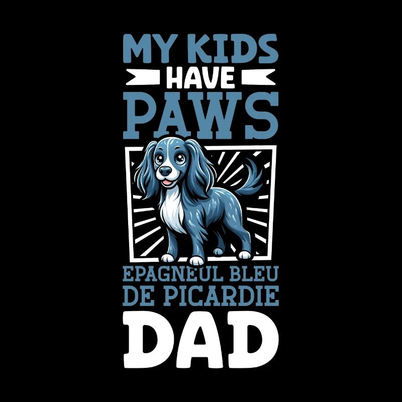 Epagneul Bleu de Picardie Papa