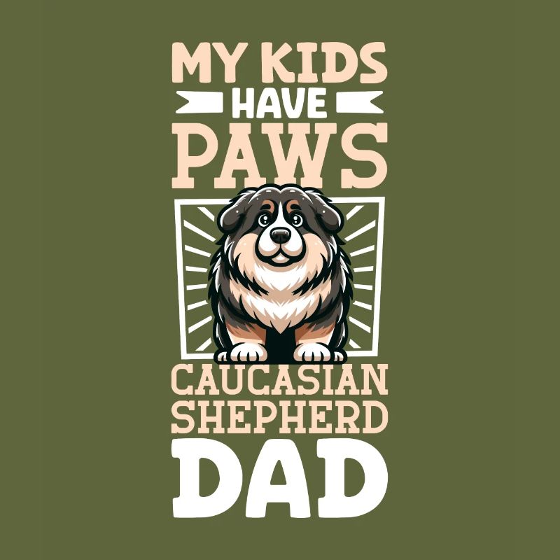 Caucasian Ovcharka Dad