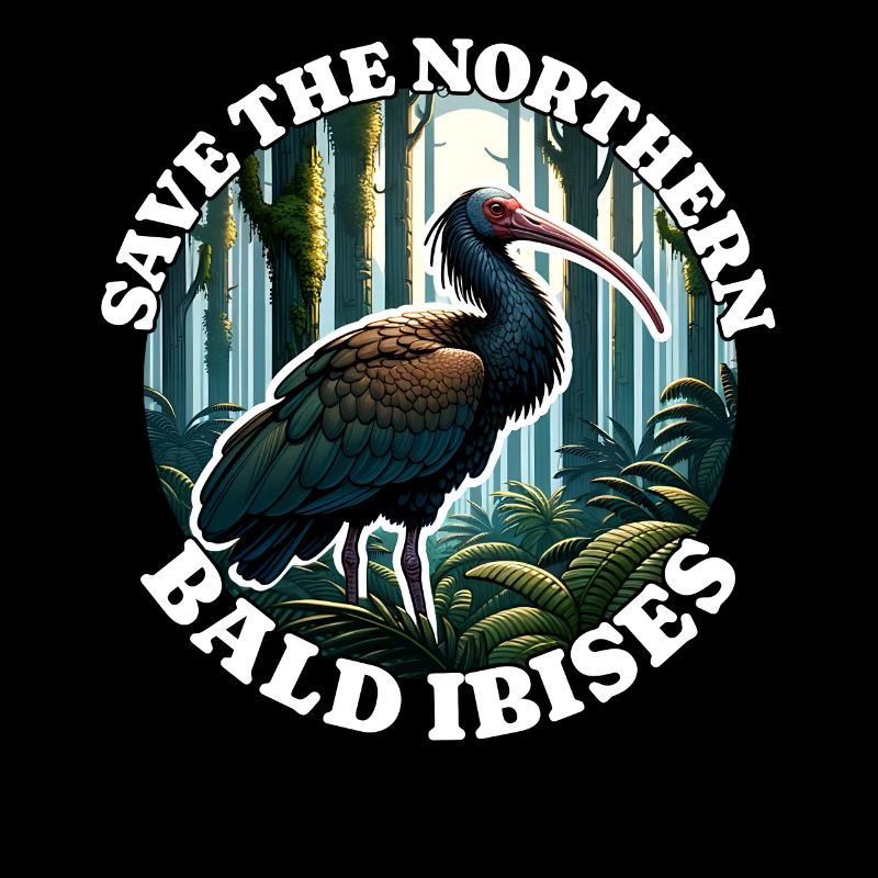 Northern Bald Ibis
