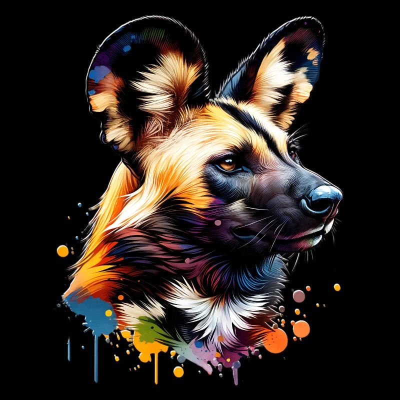 aAfrikanischer Wildhund