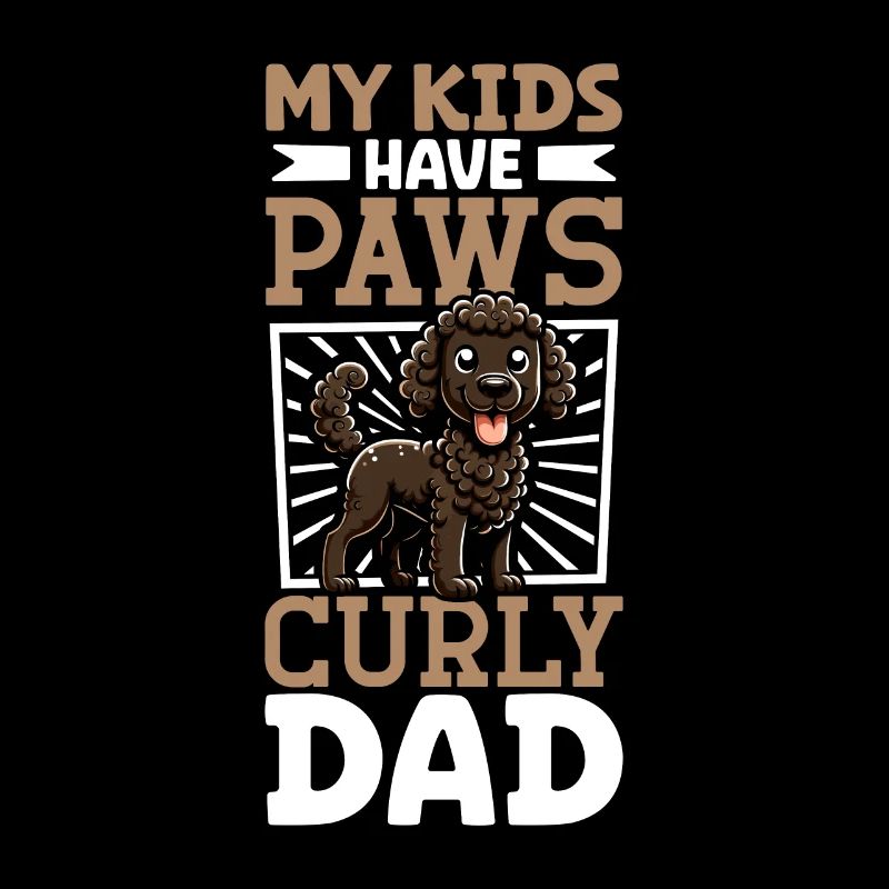 Curly-coated Retriever Dad