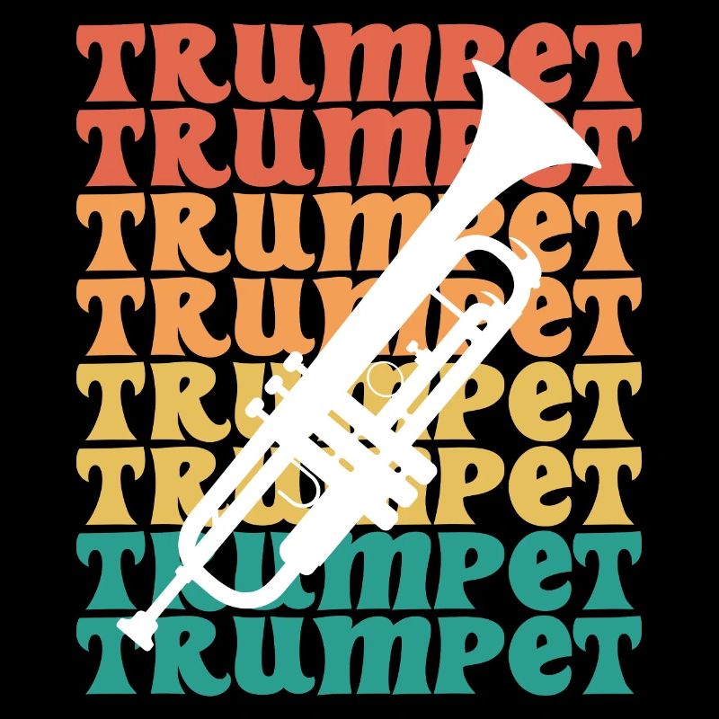 Vintage Trompeter Musiker Trompeter Trompeter