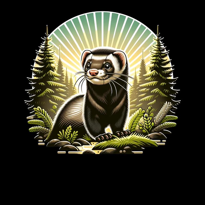 Iltis Schwarzfussiltis