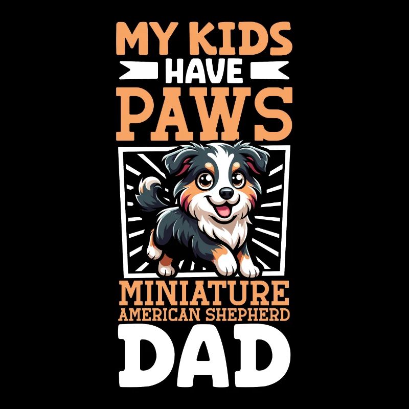 Miniature American Shepherd Dad