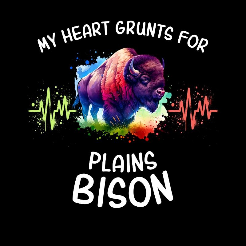 Bison Prairie Bison Heart Line