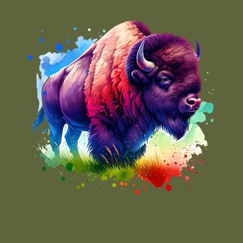 Bison Büffel
