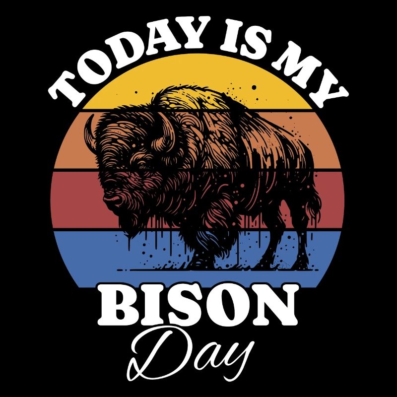 Büffel Bison