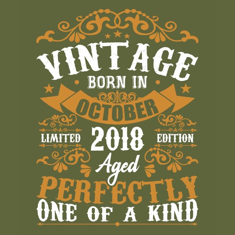 2018 Retro 2018 October Anniversary October 2018