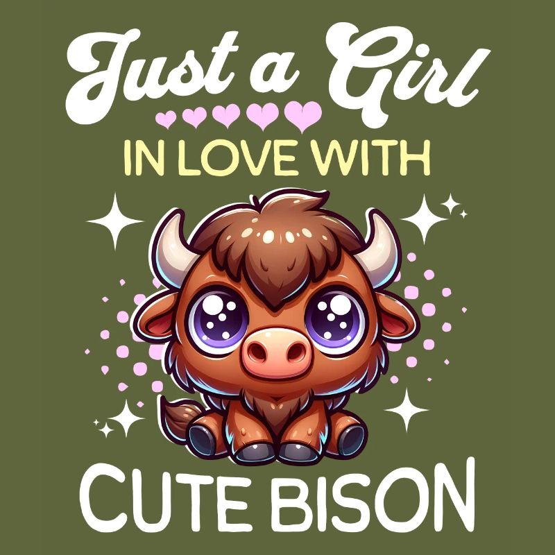 Bison fille bison
