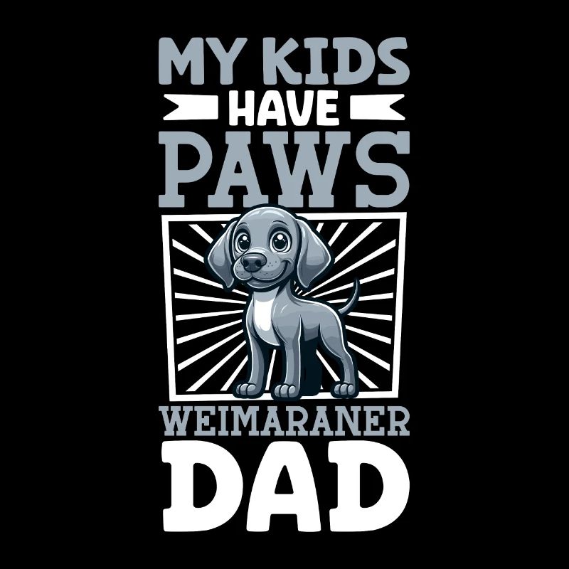 Weimaraner Papa