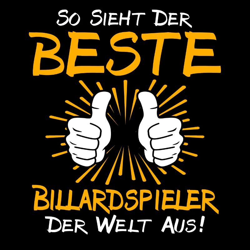 Billardspieler Geschenkidee