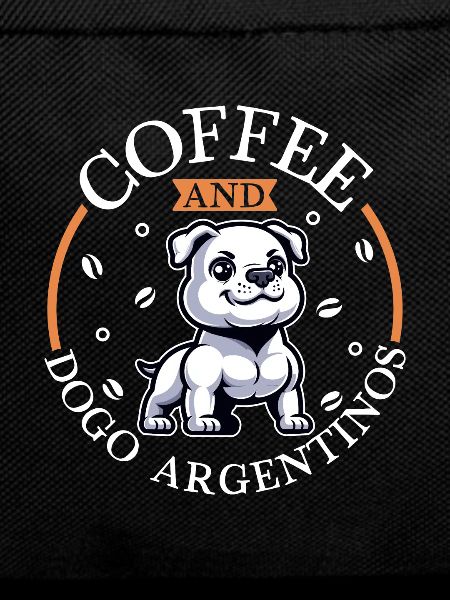 Coffee and Dogo Argentino