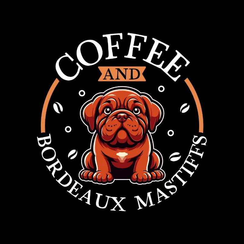 Coffee and Dogue de Bordeaux
