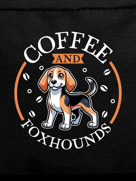 Coffee and English Foxhound