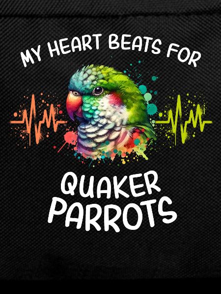 Monk Parakeet Heartline