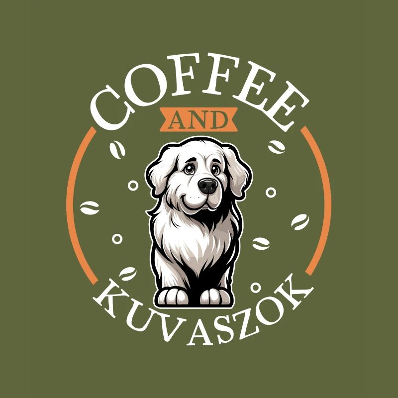 Kaffee und Kuvasz