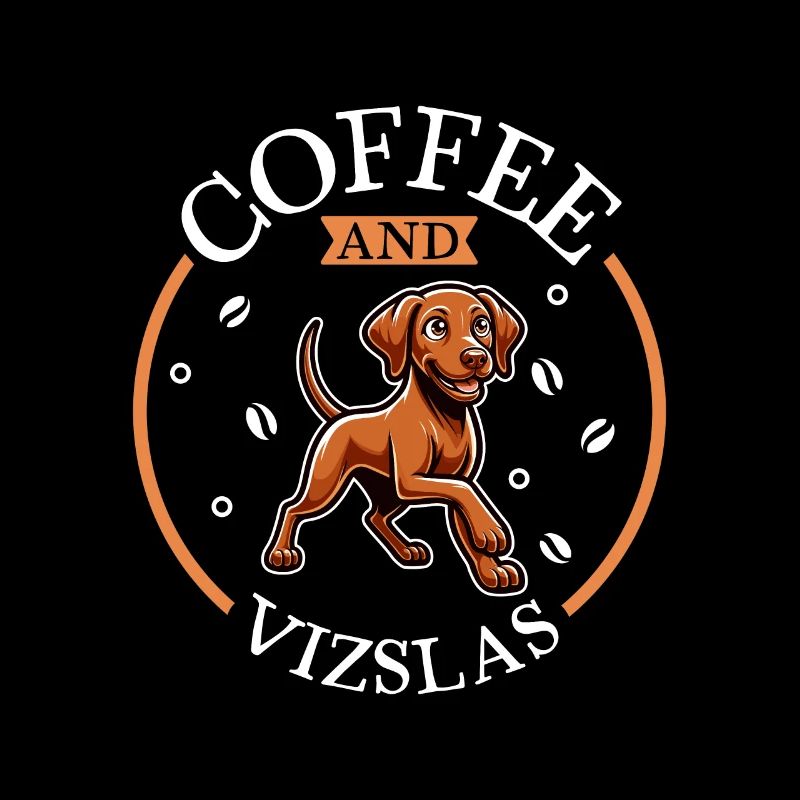 Café et Magyar Vizsla