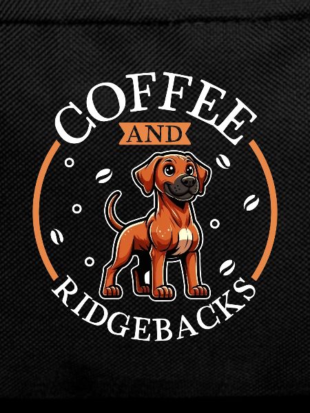 Coffee and Rhodesian Ridgeback