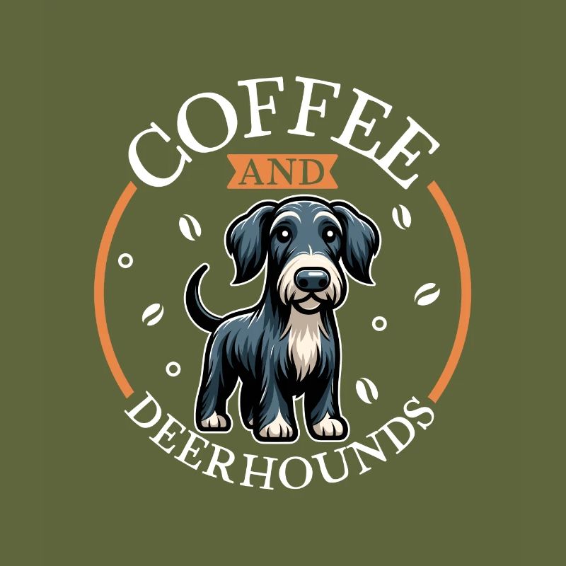 Coffee and Deerhound