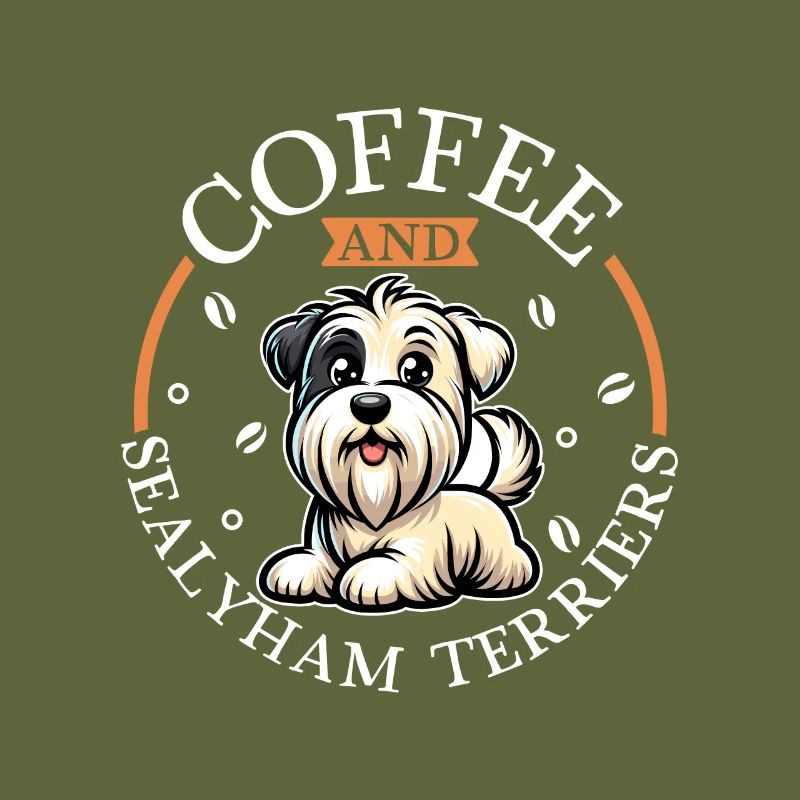 Café et Sealyham Terrier