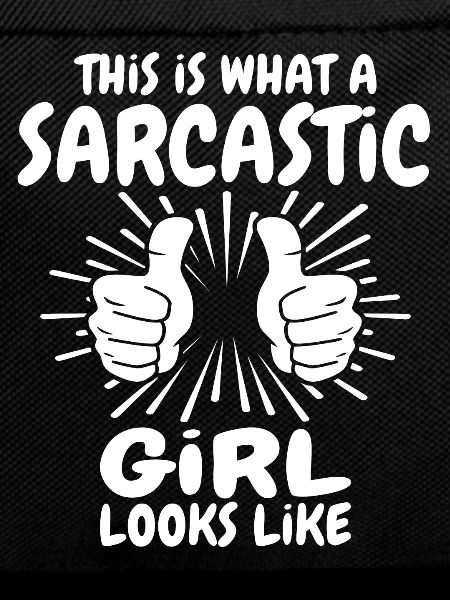 Sarcastic girl