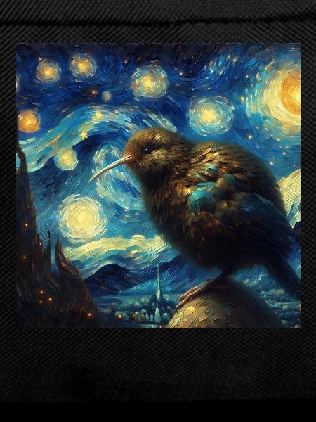 Kiwi Bird Starry Night