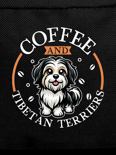 Coffee and Tibetan Terrier