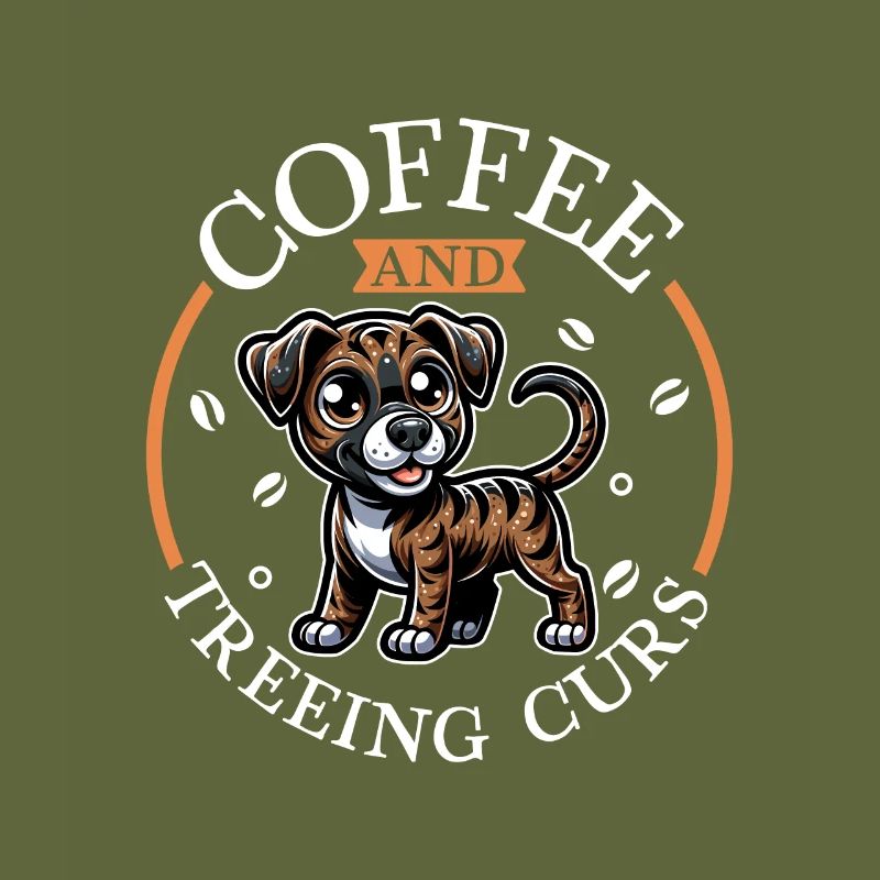 Coffee and Treeing Cur