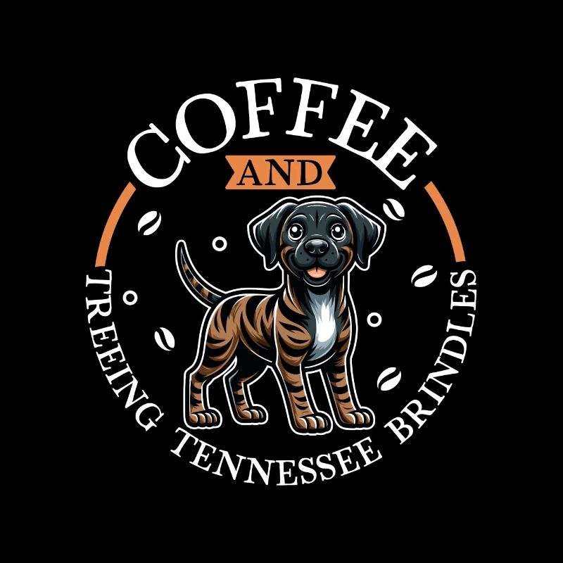 Kaffee und Treeing Tennessee Brindle