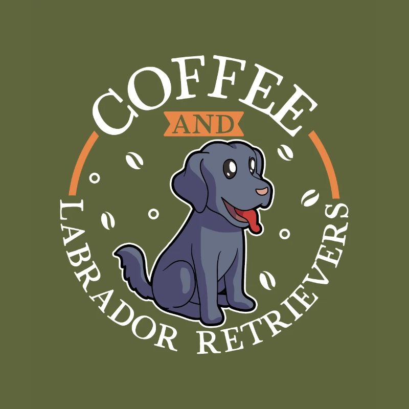 Coffee and Labrador Retriever
