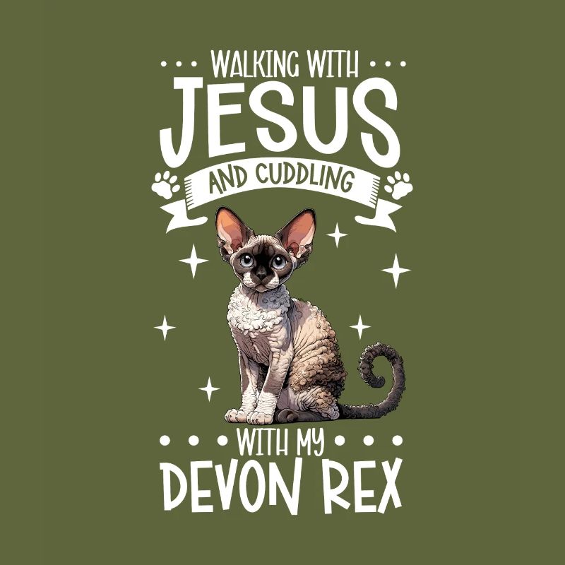 Jesus and My Devon Rex