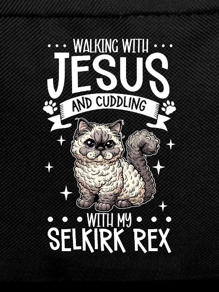 Jesus and my Selkirk Rex