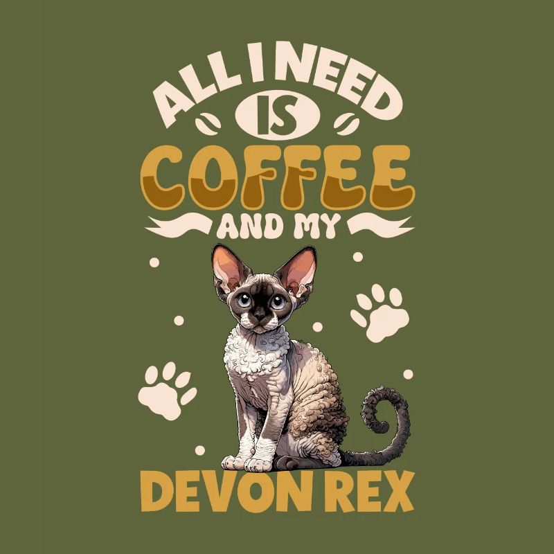 Le café et mon Devon Rex