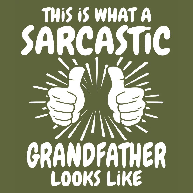 Sarcastic grandfather