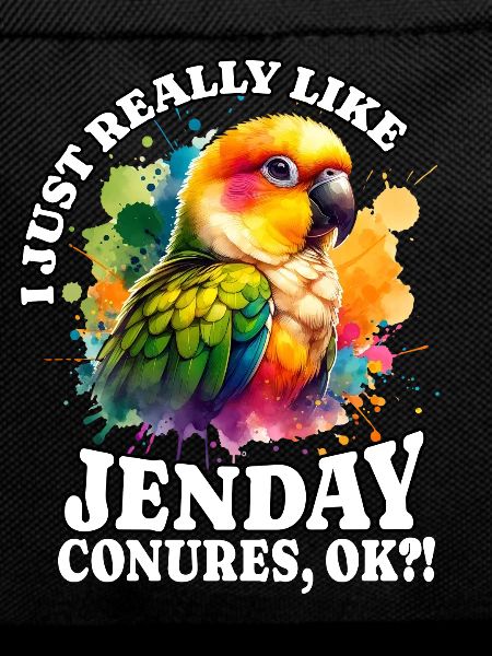 I Love Yellow-headed Parakeet Saying