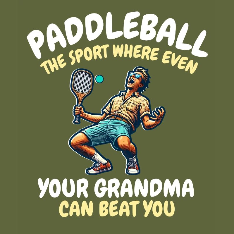 Drôle de dicton de paddleball