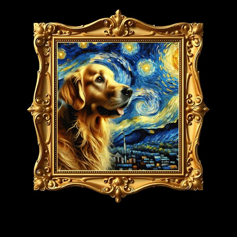 Labrador Starry Night