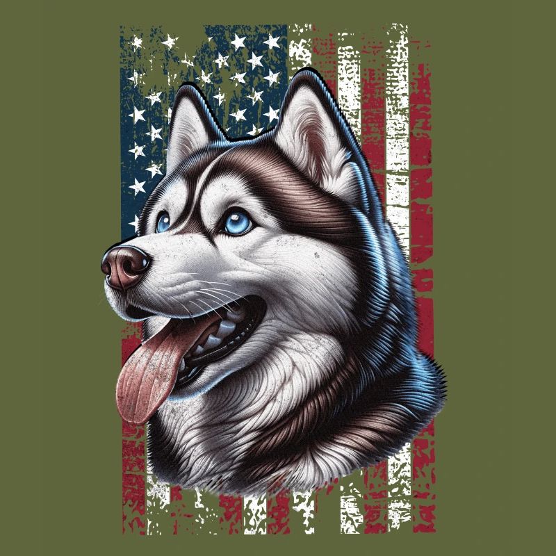 Husky US Schlittenhund