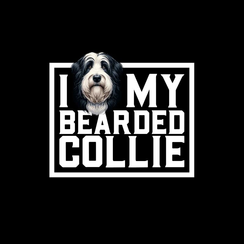 J’adore mon Bearded Collie