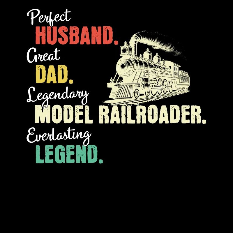 Model railroader dad