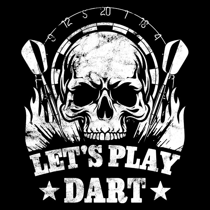 Fléchette Crâne - Let’s Play Darts - Cadeau