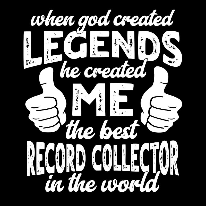 Légende du meilleur collectionneur de disques