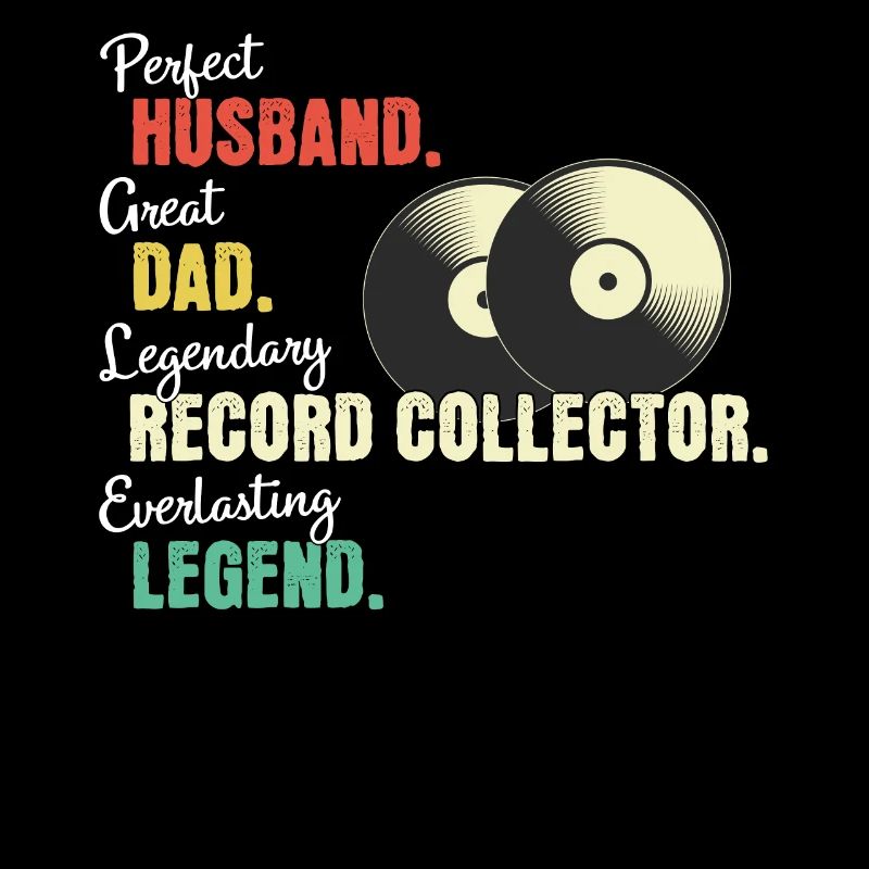 Papa collectionneur de disques