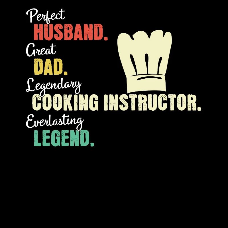 Professeur de cuisine papa