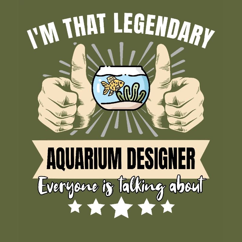 Legendary aquarium designer