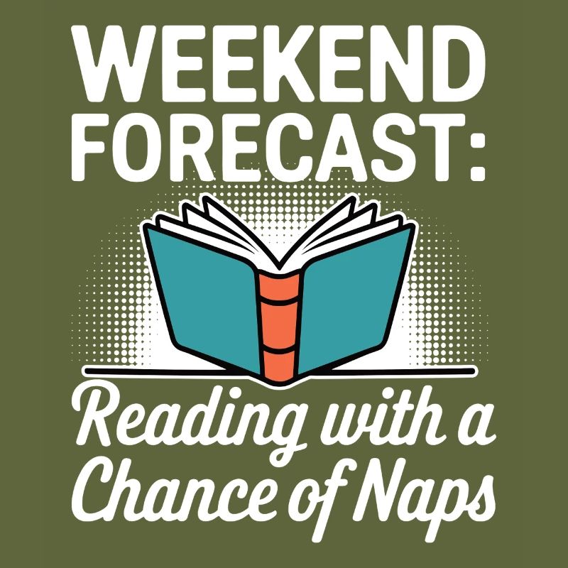 Wochenendvorhersage-Lesung mit der Möglichkeit eines Nickerchens