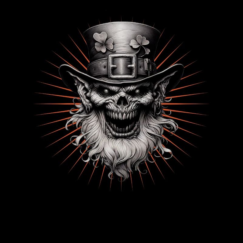St. Patrick's Day Design Evil Leprechaun