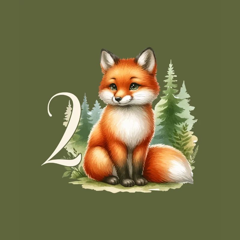 With Fox - Children's Birthday 2 Years