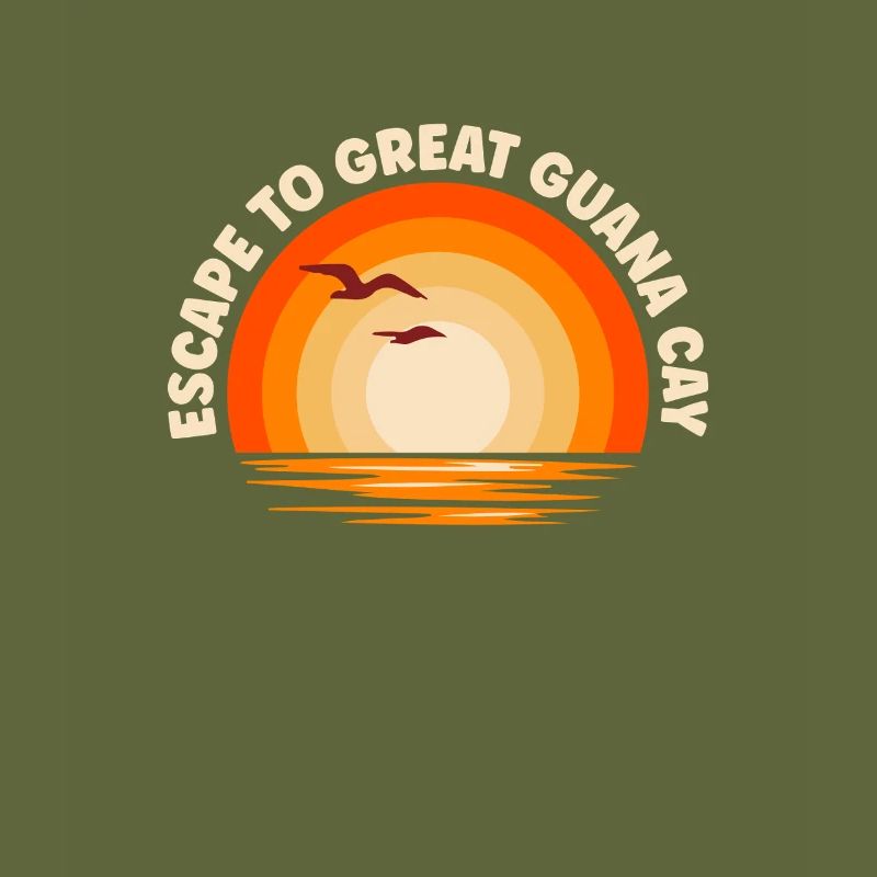 Je fuis vers Great Guana Cay