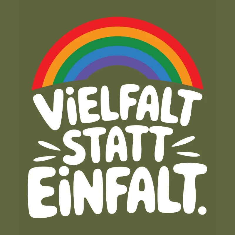 Vielfalt statt Einfalt Statement gegen rechts